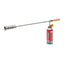 Arzator de gradina pentru buruieni cu 3 butelii gaz 410ml, lungime 64cm