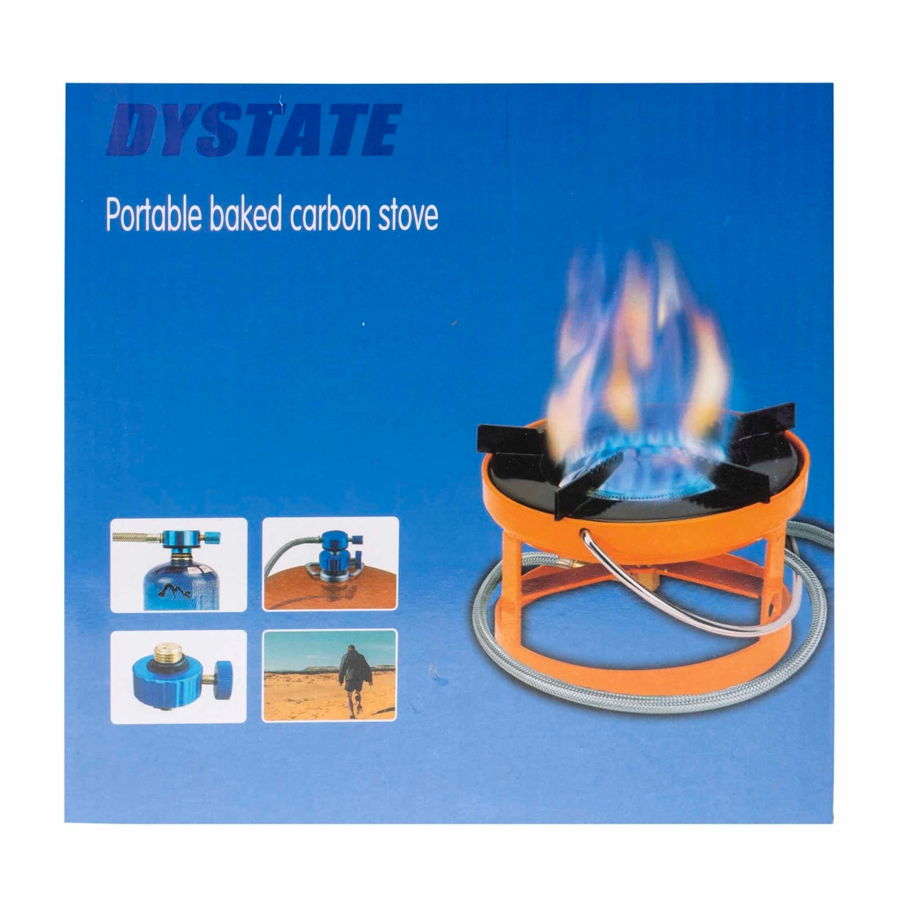 Arzator pirostrie camping, compatibil butelie 500g, putere 3300W, compact