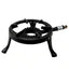 Arzator rotund, pirostrie din fonta, FOXMAG24, diametru 33cm, 2.5m furtun, 2 coliere, stut butelie