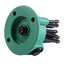 Aspersor FOXMAG24, multifunctional, de gradina, cu 12 furtunuri flexibile semi-ajustabile, verde
