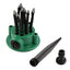 Aspersor multifunctional sprinkler 360 de grade cu 12 furtunuri flexibile, FOXMAG24®