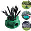 Aspersor multifunctional sprinkler 360 de grade cu 12 furtunuri flexibile, FOXMAG24®