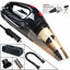 Aspirator auto compact FOXMAG24®, filtru, alb/negru, 20W