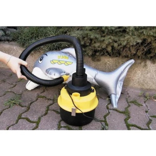 Aspirator Auto FOXMAG24, Turbo, Filtru de Praf Detasabil, Alimentare la Bricheta Auto, Aspira Umed si Uscat, Functie de Umflare, Galben / Negru