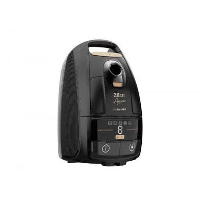 Aspirator cu sac 2400W, capacitate 5L, motor cupru, furtun pivotant 360°, negru