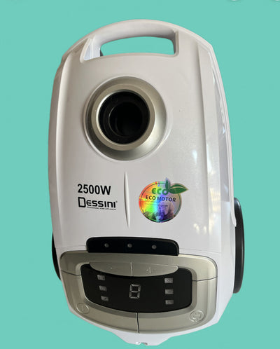Aspirator DESSINI 2500 W, Silentios cu filtru de aer HEPA si LED Display, FOXMAG24