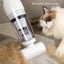 Aspirator fara fir, de mana, putere 120W, 2 moduri de utilizare, cu accesorii incluse, filtru HEPA, Wireless, alb