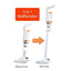 Aspirator fara fir, portabil, de mana, putere 120W, 2 moduri de utilizare, cu accesorii incluse, filtru HEPA, Wireless, alb