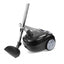 Aspirator fara sac negru, putere 2000W, capacitate 1L, maner transport