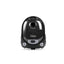 Aspirator fara sac negru, putere 2000W, capacitate 1L, maner transport