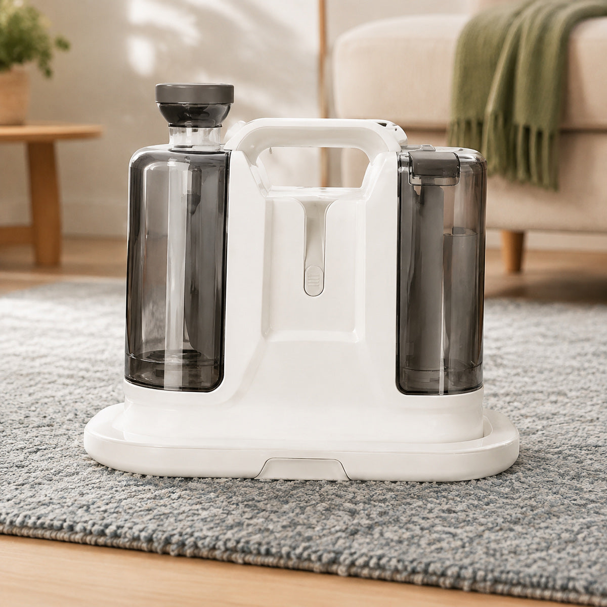 Aspirator Portabil pentru Pete, Covoare și Tapițerii, cu 6 Accesorii – imagine 2