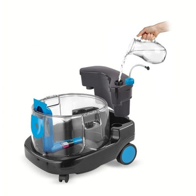 Aspirator profesional umed/uscat, putere 2200W, capacitate 4L + 10L, sac 8L