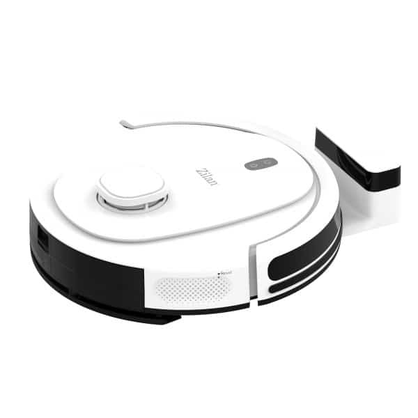 Aspirator robot 2700Pa, 3 nivele putere, Wi-Fi, baterie 3200mAh, alb