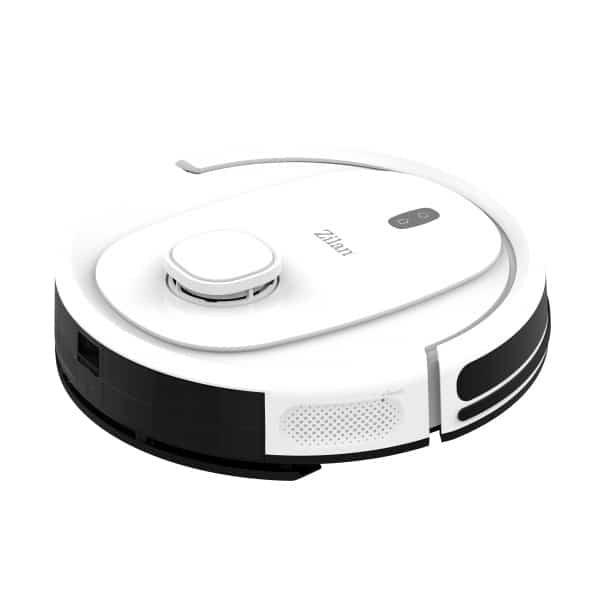 Aspirator robot 2700Pa, 3 nivele putere, Wi-Fi, baterie 3200mAh, alb