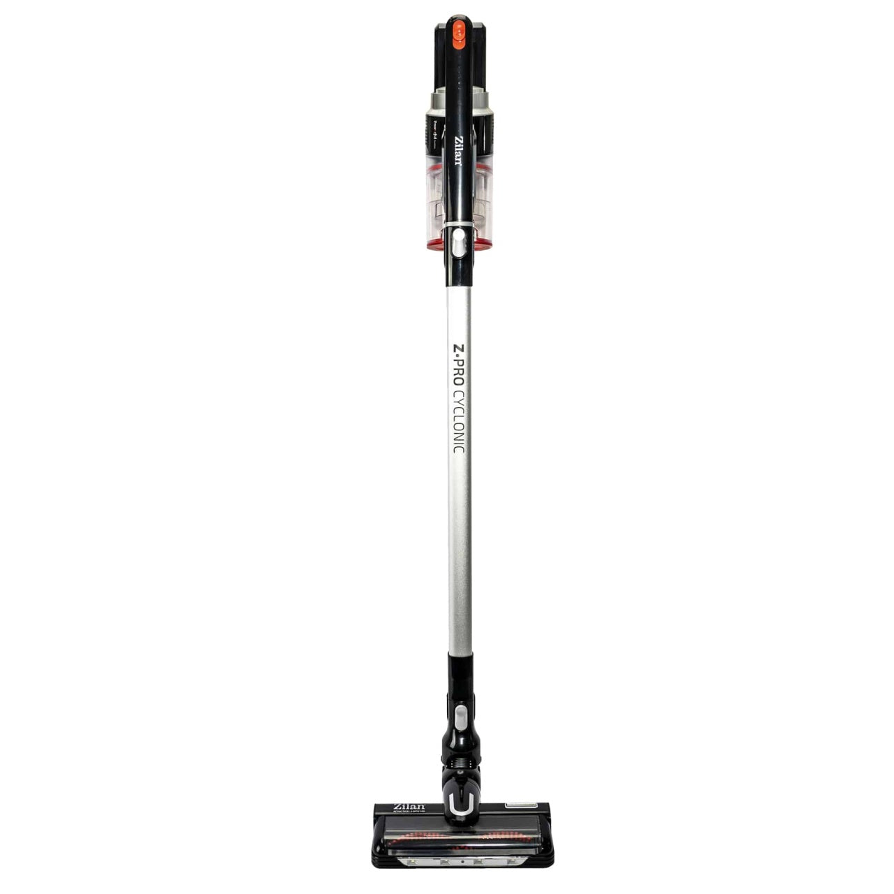 Aspirator vertical 22.2V cu acumulator extern si perie motorizata AllFloor, negru