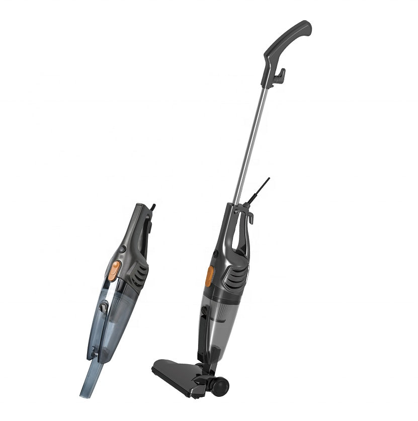Aspirator vertical, putere 900W, sistem de filtrare ciclonic, capacitate recipient pentru praf 1L, accesorii pentru spatiile inguste, negru