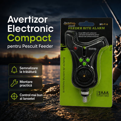 Avertizor Electronic Compact pentru Pescuit Feeder – imagine principală promoțională