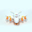 Avion de jucarie, cu telecomanda, sunete si lumini, functioneaza cu baterii, din ABS, alb