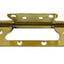 Balama aplicata metalica 100x50 mm pentru usi, grosime 2.5 mm