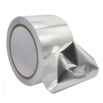 Banda de etansare din folie de aluminiu ingrosata, pentru lipirea izolatiei de reparatii metalice