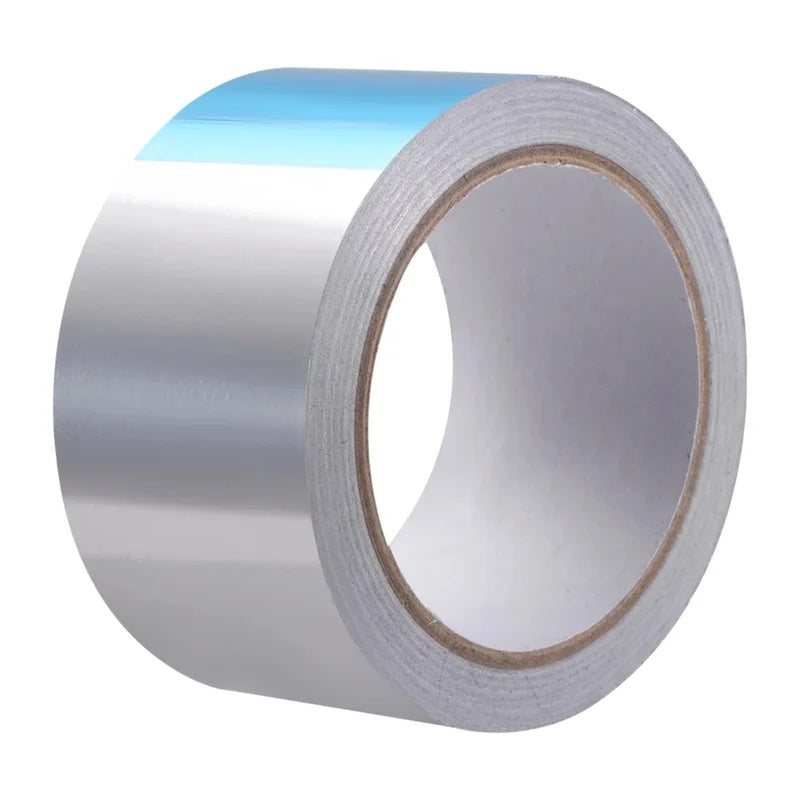 Banda de etansare din folie de aluminiu ingrosata, pentru lipirea izolatiei de reparatii metalice