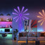 Banda LED, control cu telecomanda sau bluetooth, fireworks, alimentare USB, banda flexibila, music, voice, multicolor