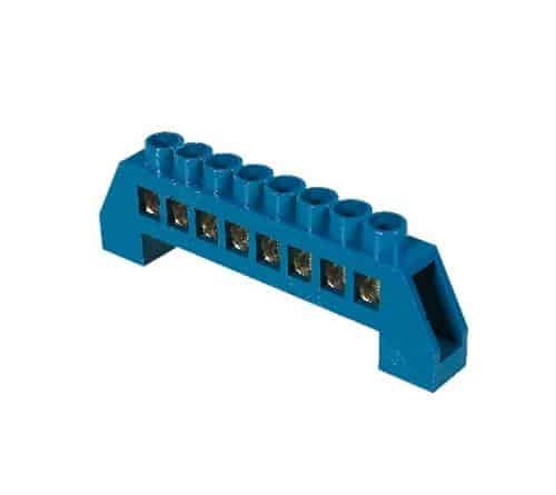 Bara nul cupru 4x16 mm, sectiune pentru instalatii electrice, gri