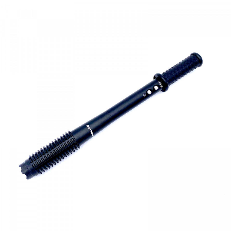 Baston cu electrosoc si lanterna Police , 42 cm, FOXMAG24®