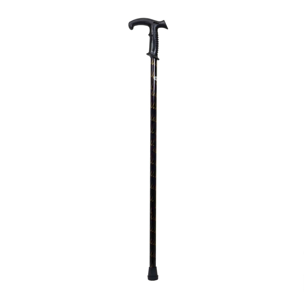 Baston din lemn cu maner din plastic, inaltime 89 cm, sustinere sigura