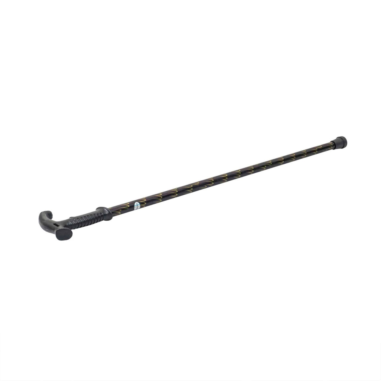 Baston din lemn cu maner din plastic, inaltime 89 cm, sustinere sigura