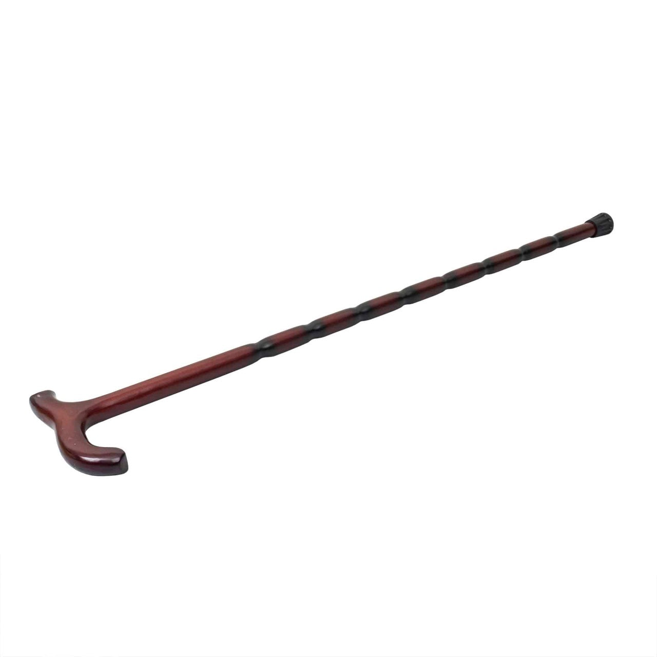 Baston din lemn cu model, inaltime 89 cm, pentru sustinere si stil