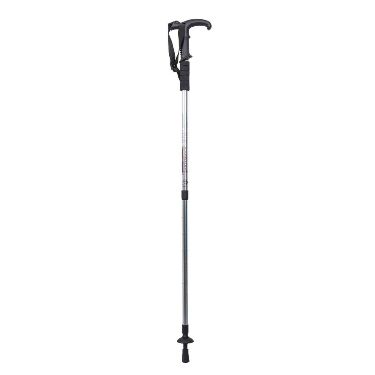 Baston metalic telescopic, reglabil intre 67 si 135 cm pentru sustinere si drumetii