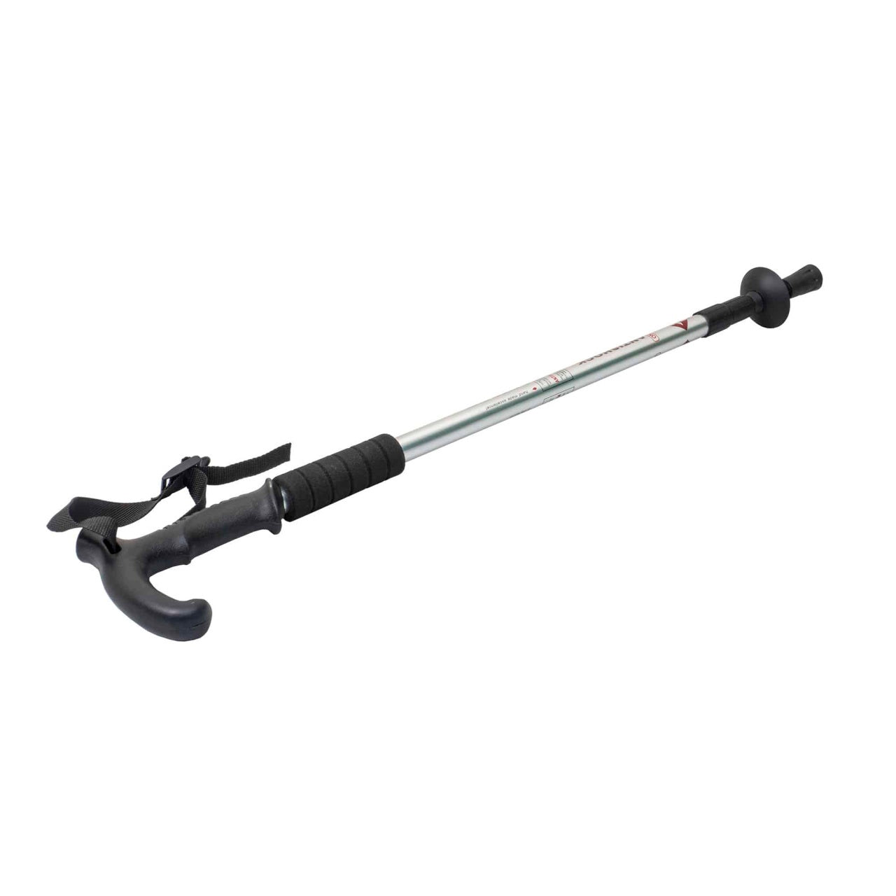 Baston metalic telescopic, reglabil intre 67 si 135 cm pentru sustinere si drumetii