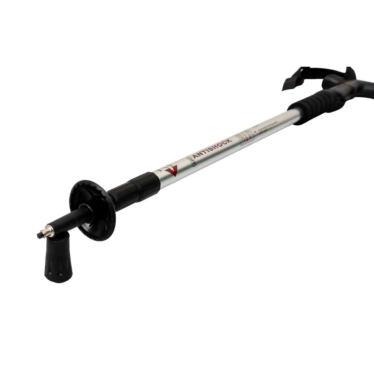 Baston metalic telescopic, reglabil intre 67 si 135 cm pentru sustinere si drumetii