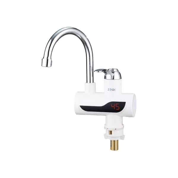 Baterie apa electrica 3000W cu incalzire instant si indicator temperatura, alb