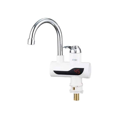 Baterie apa electrica 3000W cu incalzire instant si indicator temperatura, alb