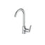 Baterie de chiuveta din inox, culoare argintiu