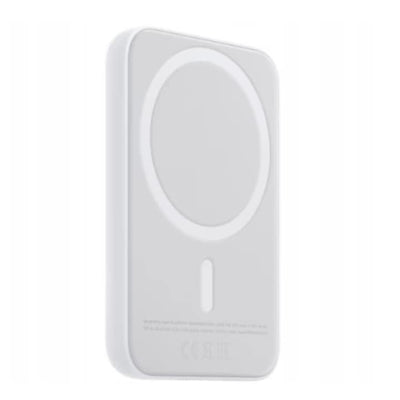 Baterie externa, BeSmart, 5000mAh 15W, compatibil cu iPhone, alb