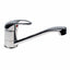 Baterie inox bucatarie cu pipa lunga 25 cm si cartus ceramic 40mm