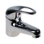 Baterie lavoar baie, Inox, FOXMAG24, monocomanda cu ventil, cartus ceramic 40 mm