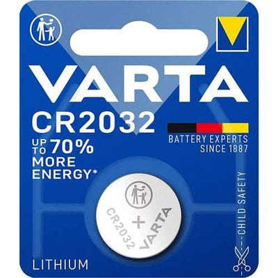 Baterie litiu CR2032, 3V, format pastila, argintie, performanta constanta