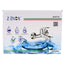 Baterie perete pentru cada inox, monocomanda, cu pachet dus inclus