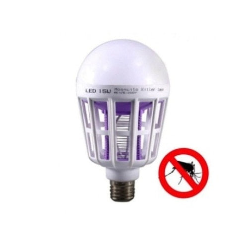 Bec cu lampa UV FOXMAG24 impotriva insectelor, silentios, alb