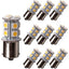Bec LED 1156/1141, putere mare, marsarier, lumini de semnalizare parcare, lampa de frana, 13-5050SMD, DC12V, alb