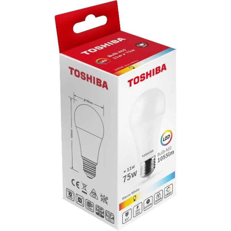 Bec LED A60 E27 11W 1055LM lumina calda 3000K
