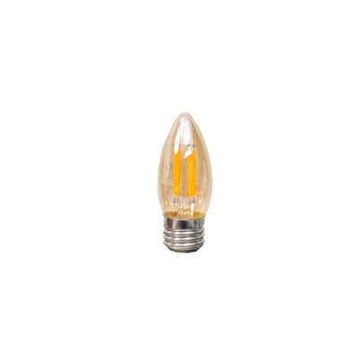 Bec LED E27 4W model C35, lumina calda, 220V, eficienta A+