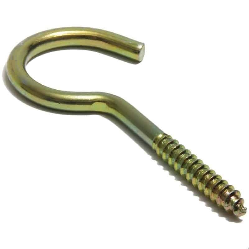 Belciug deschis metalic 24x200mm pentru fixare in lemn