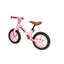Bicicleta fara pedale copii, roti cauciuc 12 inch, scaun reglabil, roz, +3 ani