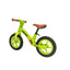 Bicicleta fara pedale pentru copii, roti cauciuc 12 inch, scaun reglabil, verde