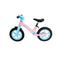 Bicicleta fara pedale pentru copii, roti cauciuc 12 inch, scaun reglabil, albastru si roz